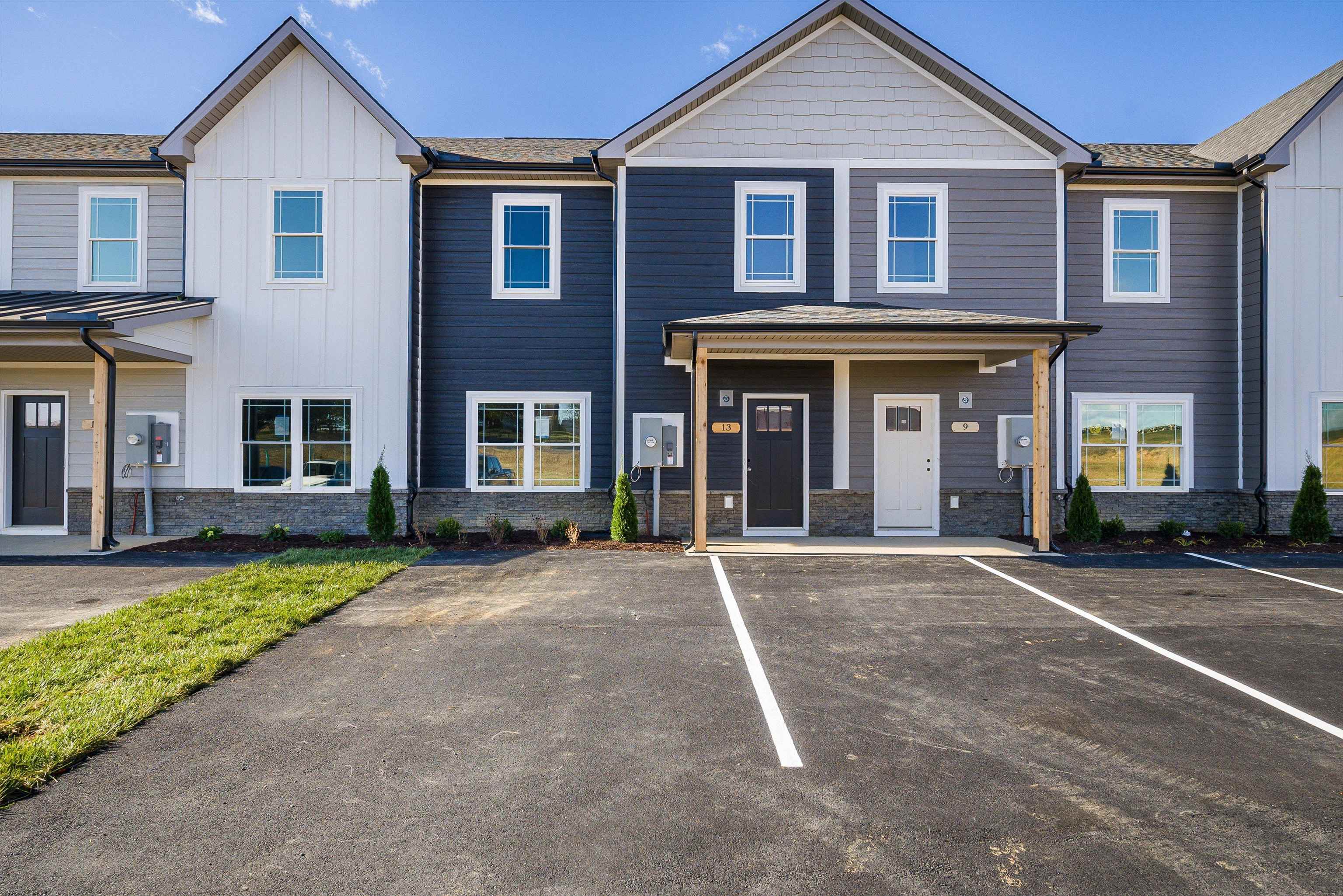 Black Exterior with LP Smart Siding Black Exterior with LP Smart Siding