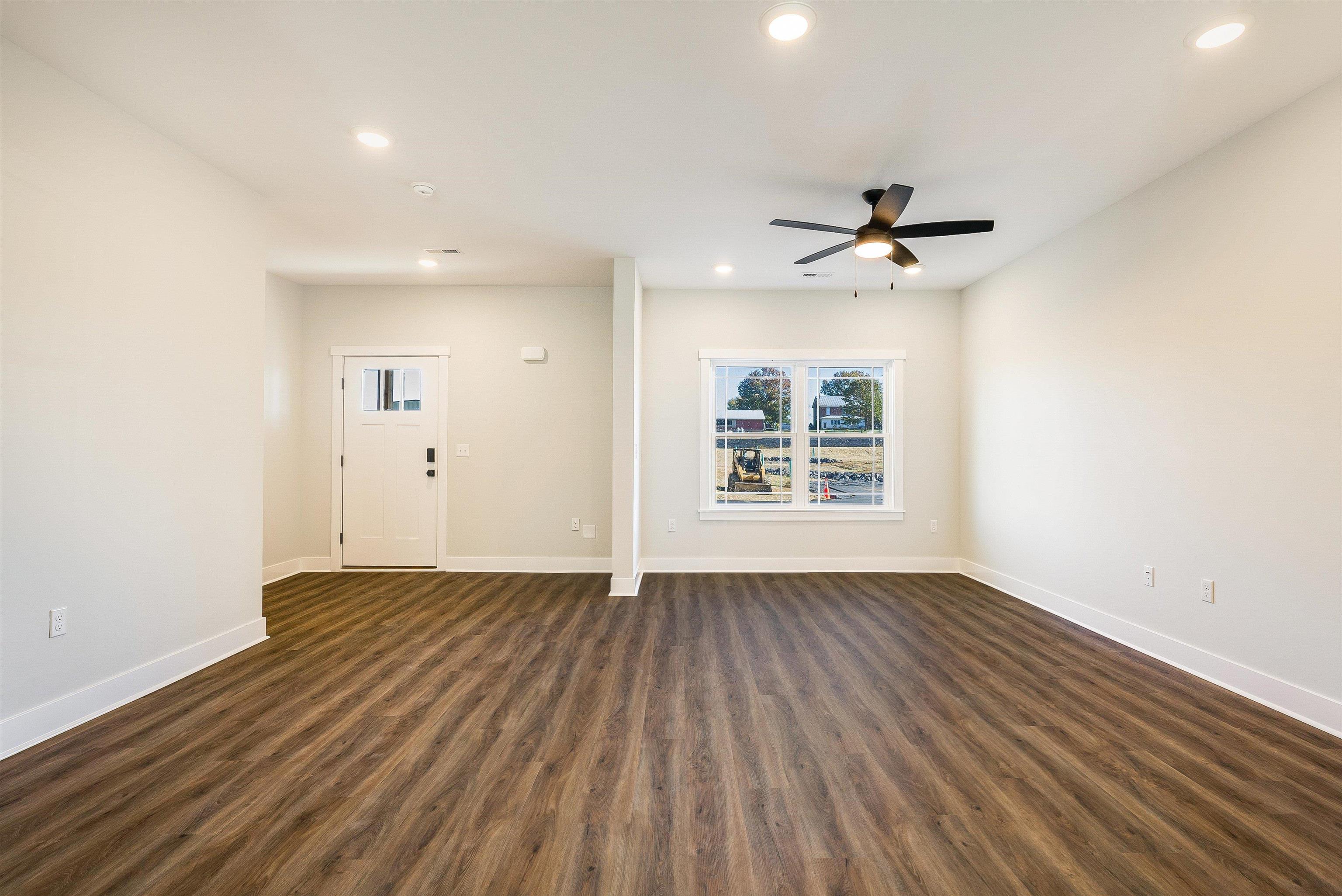 Living room view from kitchen Living room view from kitchen