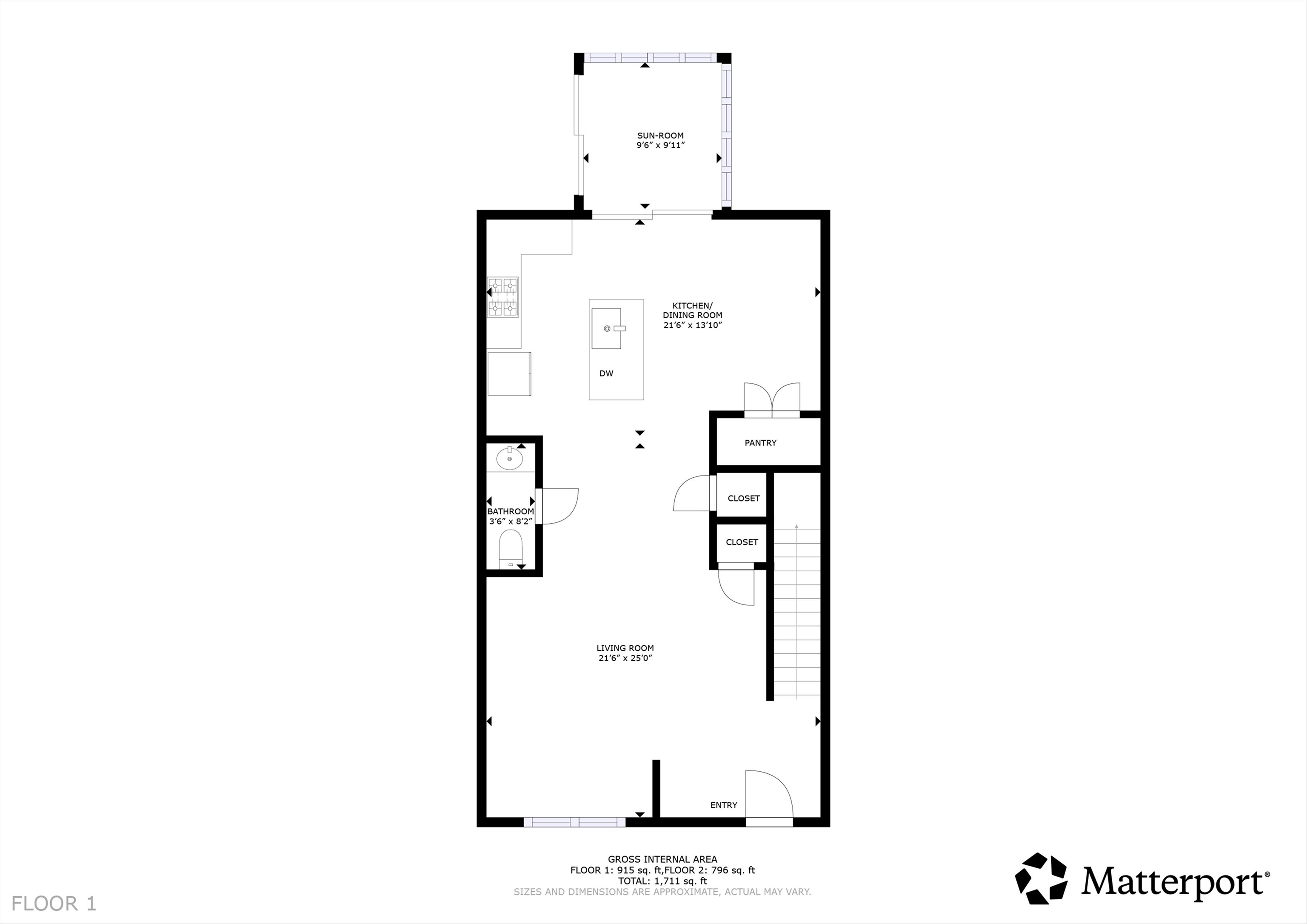 Main Level Floorplan Main Level Floorplan