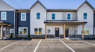 All White Exterior with LP Smart Siding in a Board and Batten Style