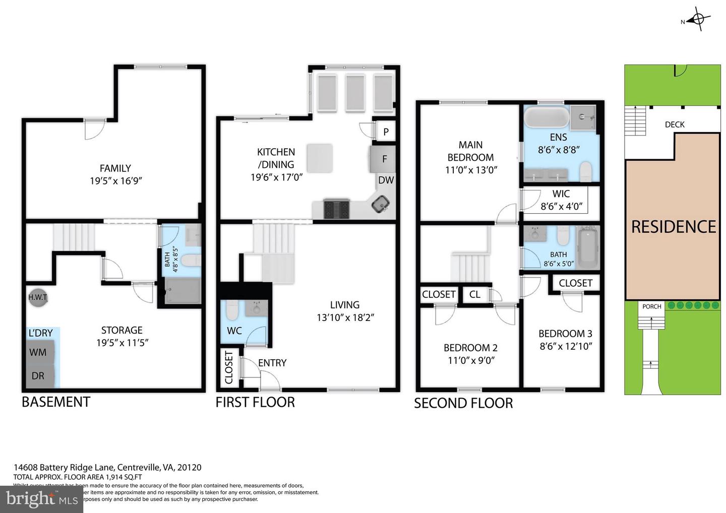 14608 BATTERY RIDGE LN, CENTREVILLE, Virginia 20120, 3 Bedrooms Bedrooms, 12 Rooms Rooms,3 BathroomsBathrooms,Residential,For sale,14608 BATTERY RIDGE LN,VAFX2276738 MLS # VAFX2276738
