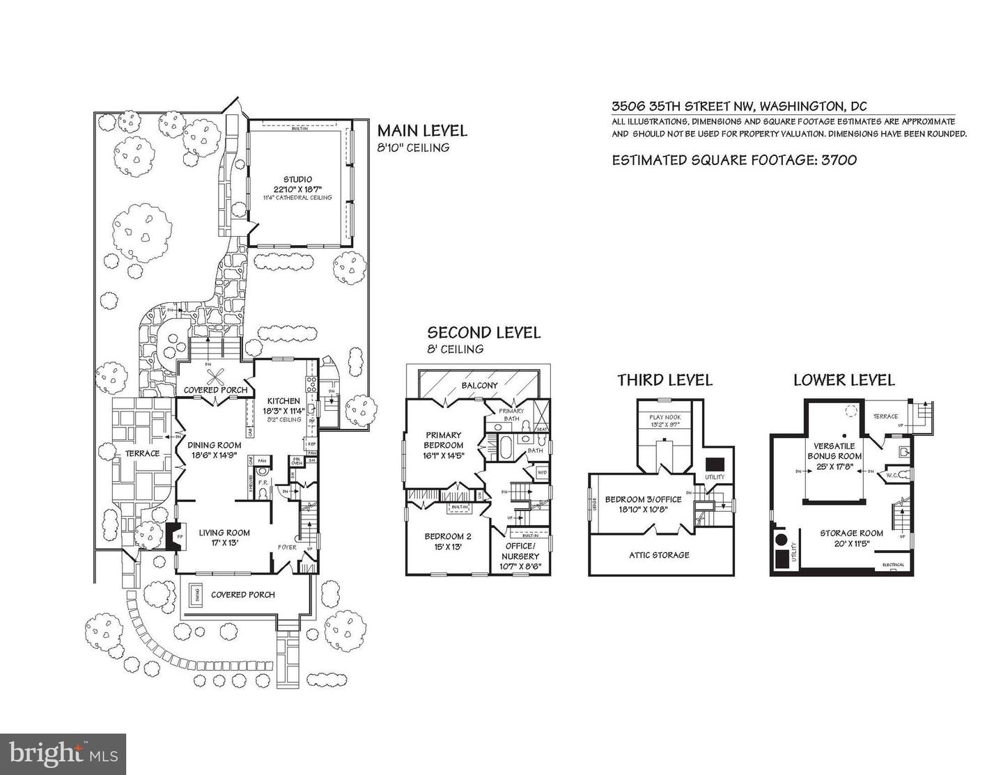 3506 35TH ST NW, WASHINGTON, District Of Columbia 20016, 3 Bedrooms Bedrooms, 6 Rooms Rooms,2 BathroomsBathrooms,Residential,For sale,3506 35TH ST NW,DCDC2231744 MLS # DCDC2231744