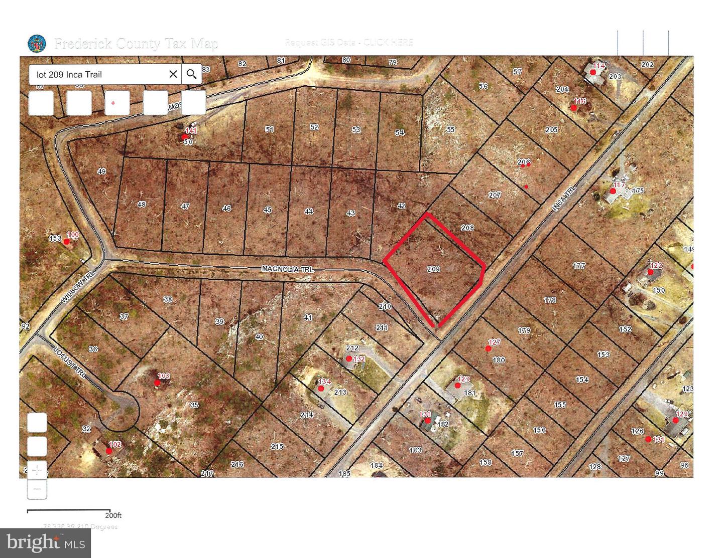 0 INCA LOT 209 TRL, WINCHESTER, Virginia 22602, ,Land,For sale,0 INCA LOT 209 TRL,VAFV2037256 MLS # VAFV2037256