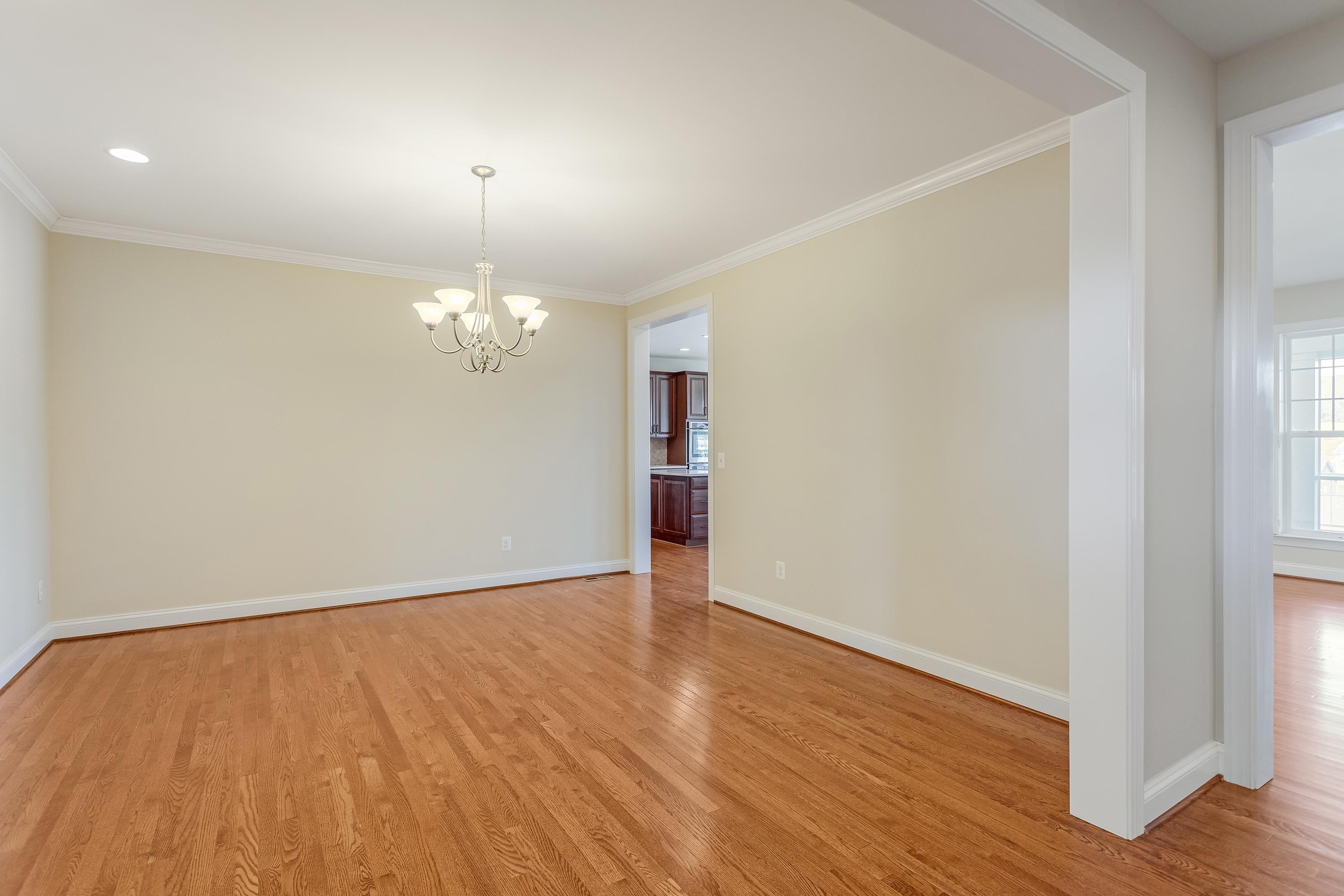 The dining area offers hardwood flooring throughout, large windows allowing in lots of natural light throughout the space, and plenty of space for a table and chairs set.