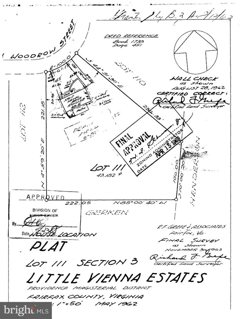 9921 WOODROW ST, VIENNA, Virginia 22181, ,Land,For sale,9921 WOODROW ST,VAFX2279400 MLS # VAFX2279400