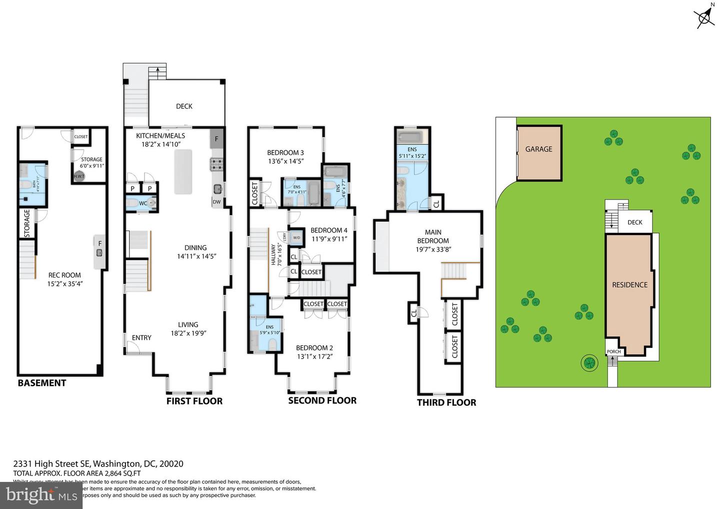 2331 HIGH ST SE, WASHINGTON, District Of Columbia 20020, 4 Bedrooms Bedrooms, ,4 BathroomsBathrooms,Residential,For sale,2331 HIGH ST SE,DCDC2232274 MLS # DCDC2232274