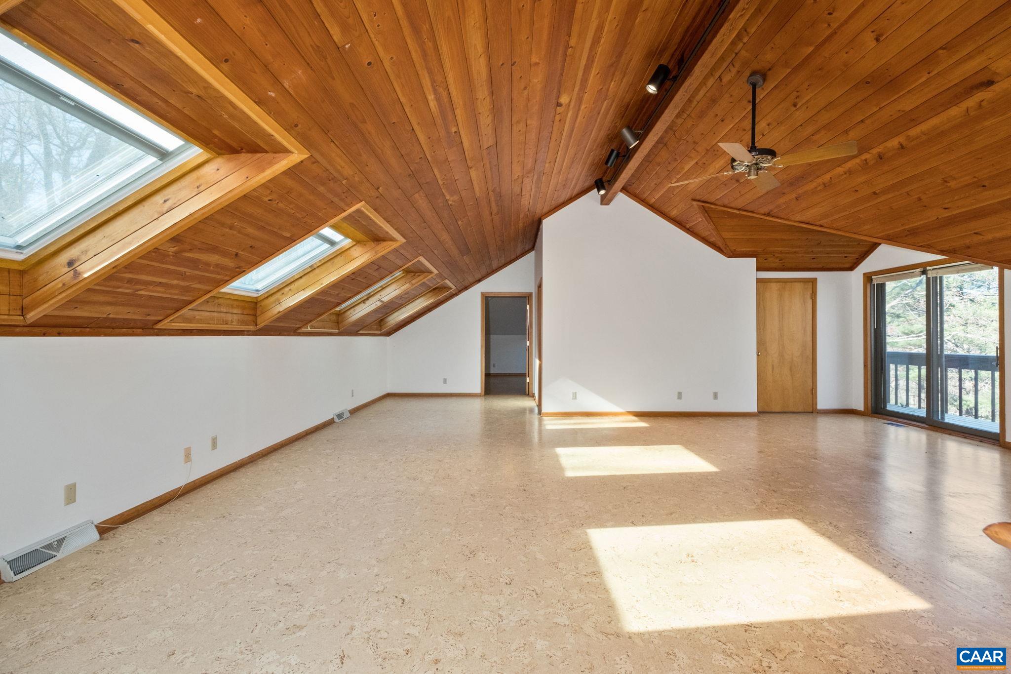 Opens to 2nd story deck