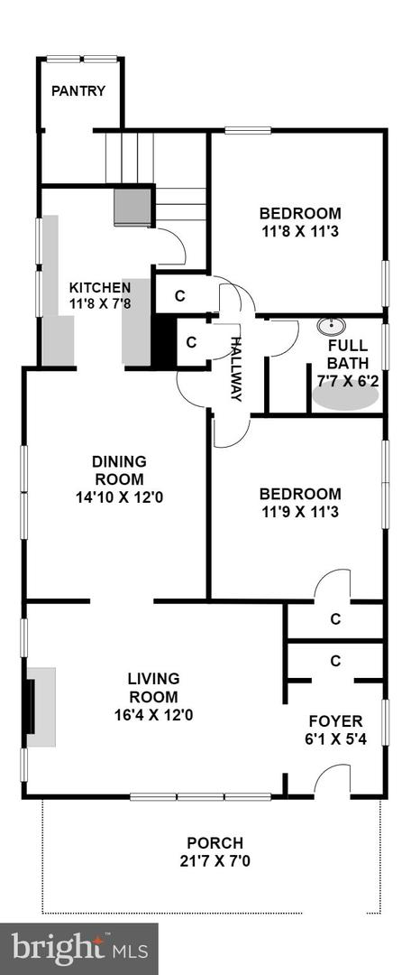 200 VAN BUREN ST NW, WASHINGTON, District Of Columbia 20012, 3 Bedrooms Bedrooms, ,2 BathroomsBathrooms,Residential,For sale,200 VAN BUREN ST NW,DCDC2201596 MLS # DCDC2201596