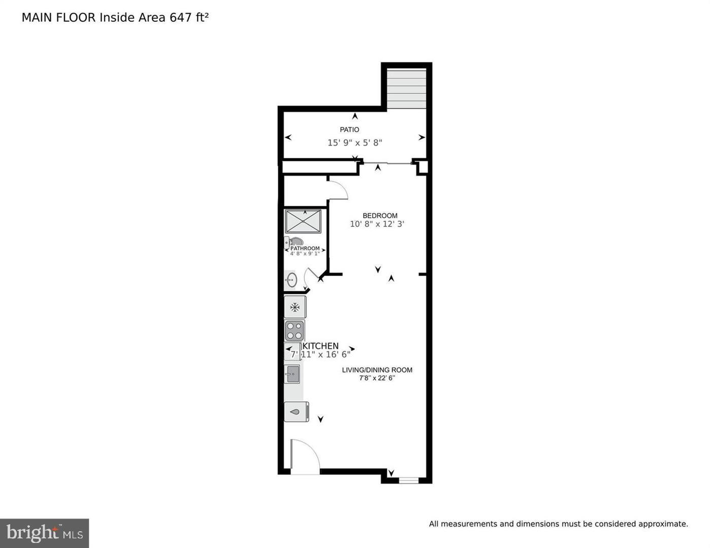 1714 EUCLID ST NW #1, WASHINGTON, District Of Columbia 20009, 1 Bedroom Bedrooms, ,1 BathroomBathrooms,Residential,For sale,1714 EUCLID ST NW #1,DCDC2217448 MLS # DCDC2217448