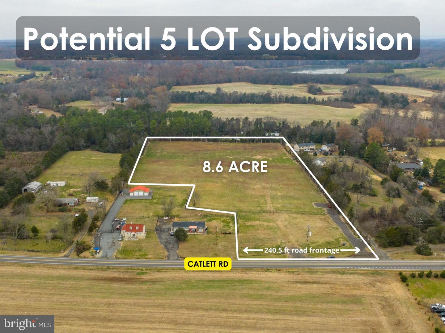 5150 CATLETT RD, CATLETT, Virginia 20119, ,Land,For sale,5150 CATLETT RD,VAFQ2019724 MLS # VAFQ2019724