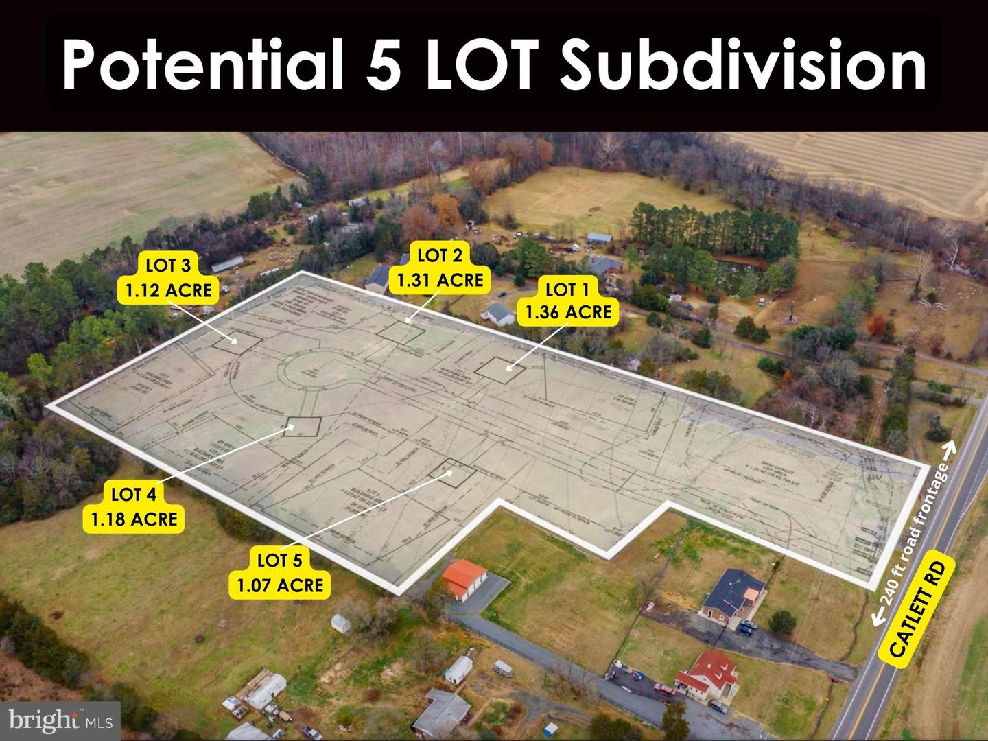 5150 CATLETT RD, CATLETT, Virginia 20119, ,Land,For sale,5150 CATLETT RD,VAFQ2019724 MLS # VAFQ2019724