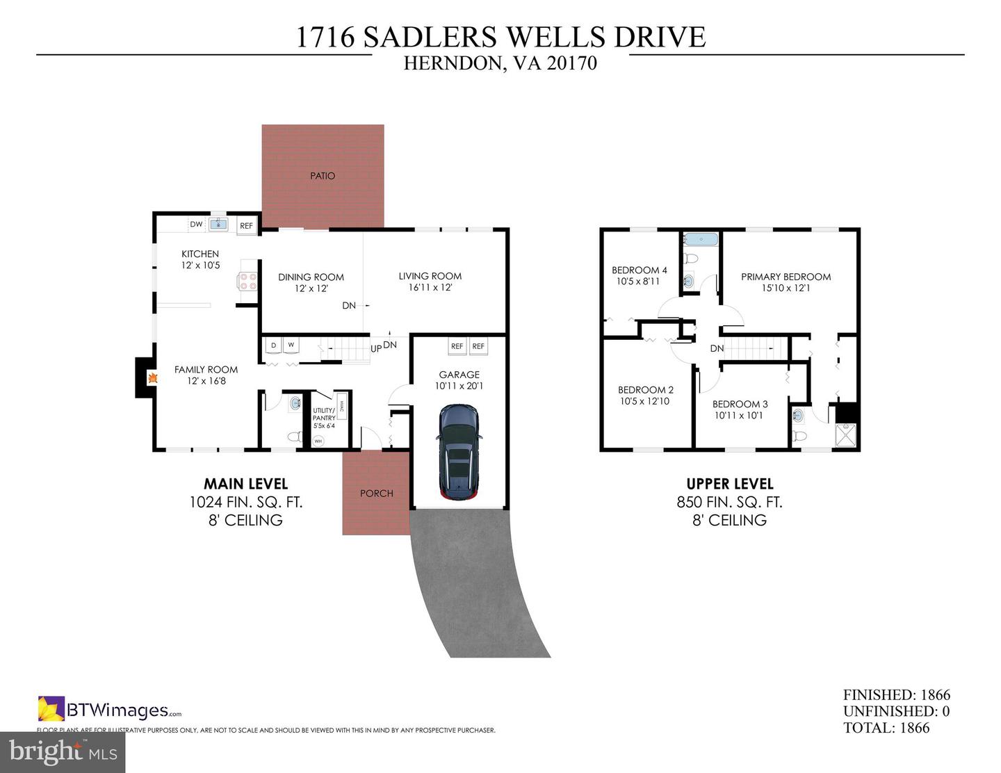 1716 SADLERS WELLS DR, HERNDON, Virginia 20170, 4 Bedrooms Bedrooms, ,2 BathroomsBathrooms,Residential,For sale,1716 SADLERS WELLS DR,VAFX2279358 MLS # VAFX2279358