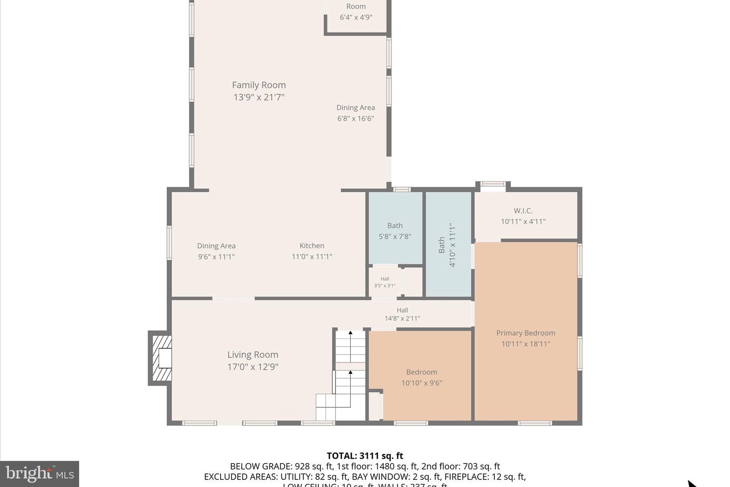 707 MEADOW LN SW, VIENNA, Virginia 22180, 5 Bedrooms Bedrooms, ,4 BathroomsBathrooms,Residential,For sale,707 MEADOW LN SW,VAFX2280020 MLS # VAFX2280020