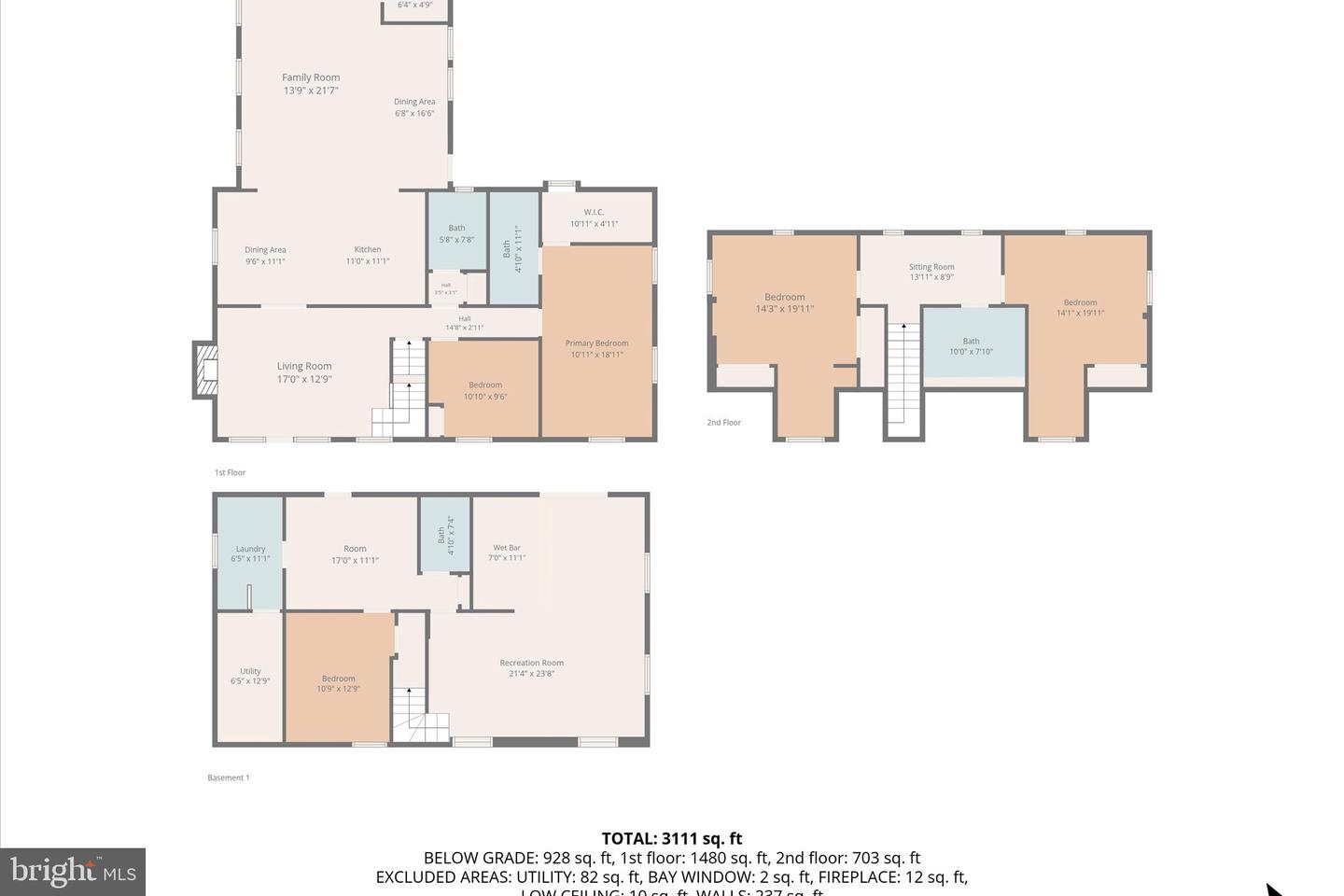 707 MEADOW LN SW, VIENNA, Virginia 22180, 5 Bedrooms Bedrooms, ,4 BathroomsBathrooms,Residential,For sale,707 MEADOW LN SW,VAFX2280020 MLS # VAFX2280020