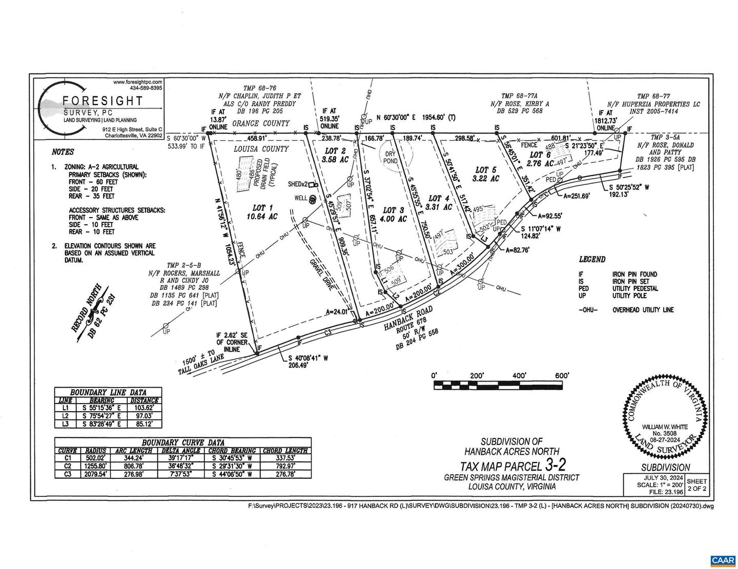 917 HANBACK RD, GORDONSVILLE, Virginia 22942, ,Land,For sale,917 HANBACK RD,671409 MLS # 671409