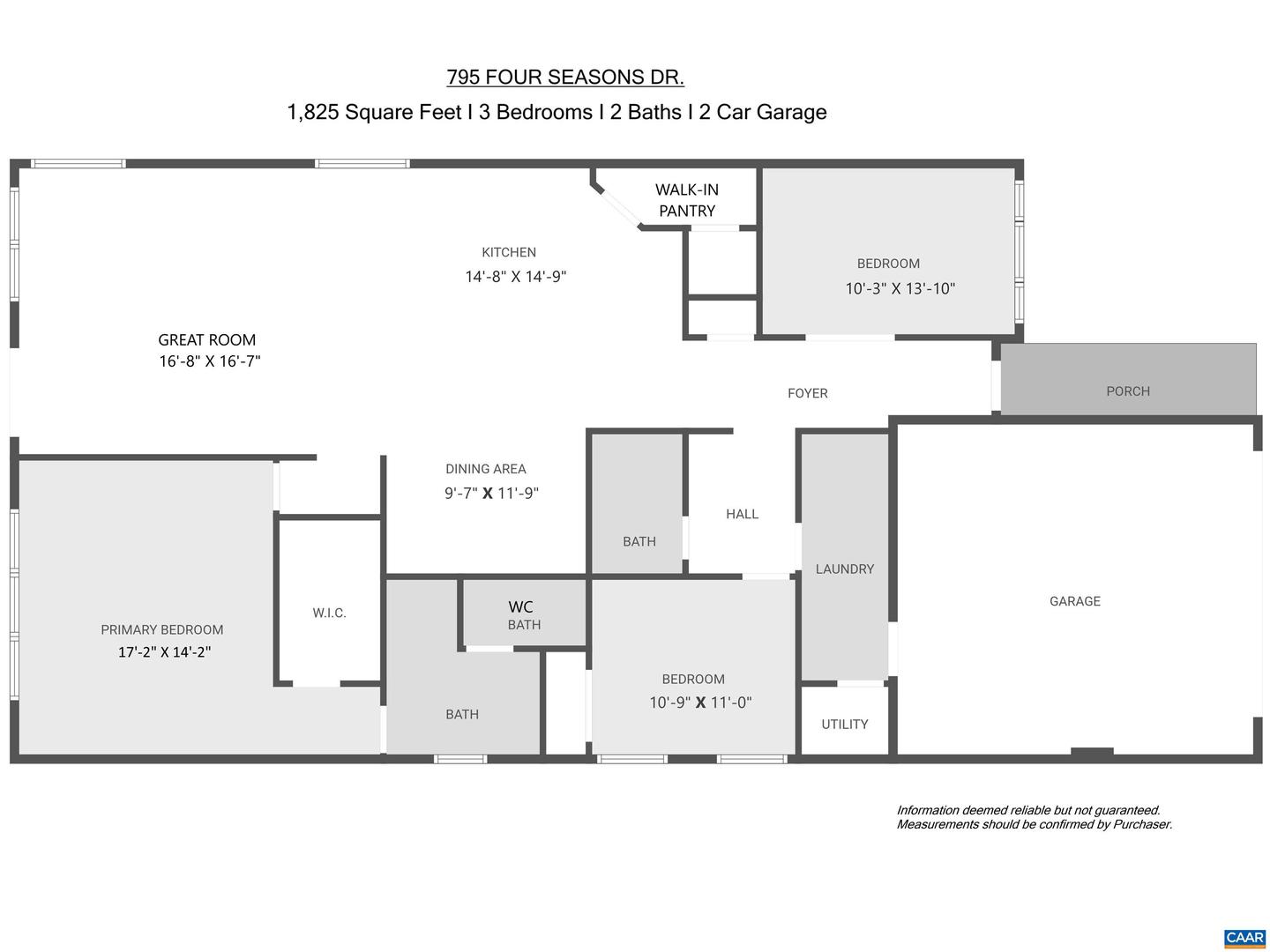 795 FOUR SEASONS DR, RUCKERSVILLE, Virginia 22968, 3 Bedrooms Bedrooms, ,2 BathroomsBathrooms,Residential,For sale,795 FOUR SEASONS DR,668020 MLS # 668020
