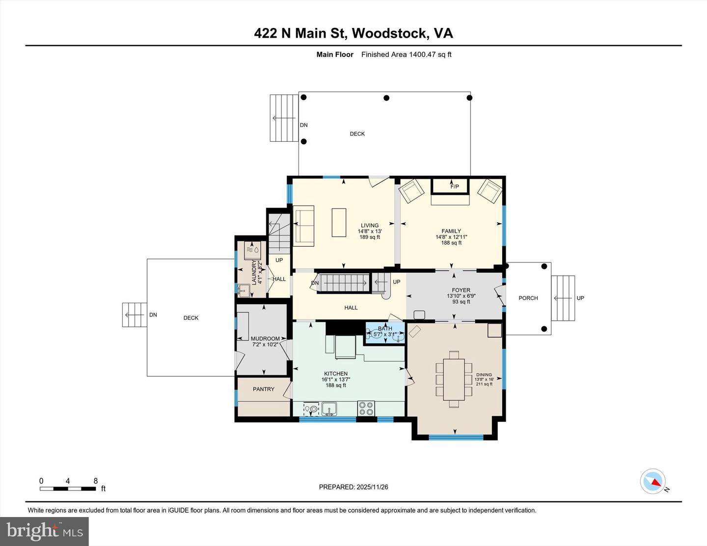 422 N MAIN ST, WOODSTOCK, Virginia 22664, 5 Bedrooms Bedrooms, ,3 BathroomsBathrooms,Residential,For sale,422 N MAIN ST,VASH2013124 MLS # VASH2013124