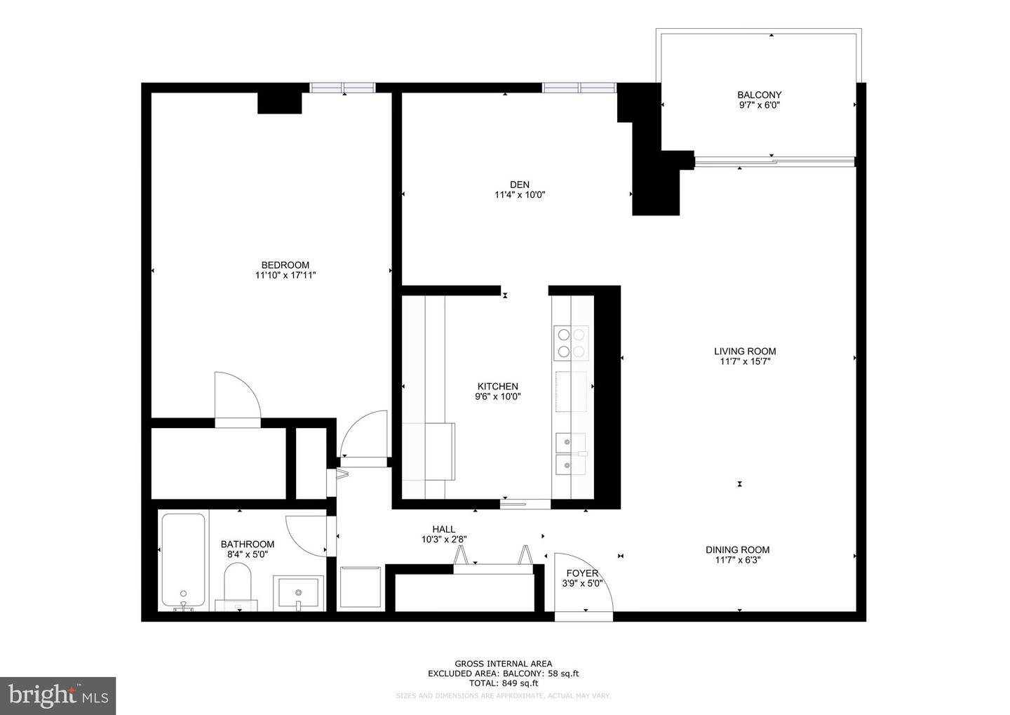2300 PIMMIT DR #807, FALLS CHURCH, Virginia 22043, 1 Bedroom Bedrooms, ,1 BathroomBathrooms,Residential,For sale,2300 PIMMIT DR #807,VAFX2280398 MLS # VAFX2280398