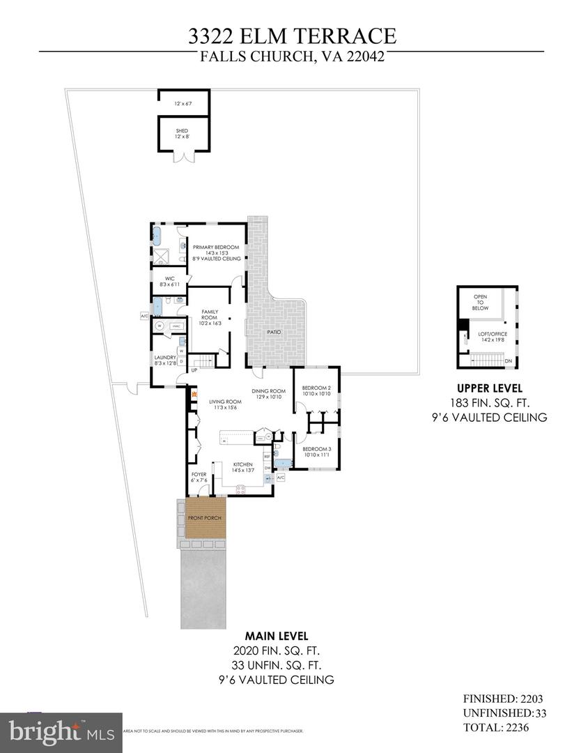 3322 ELM TER, FALLS CHURCH, Virginia 22042, 3 Bedrooms Bedrooms, ,3 BathroomsBathrooms,Residential,For sale,3322 ELM TER,VAFX2280582 MLS # VAFX2280582