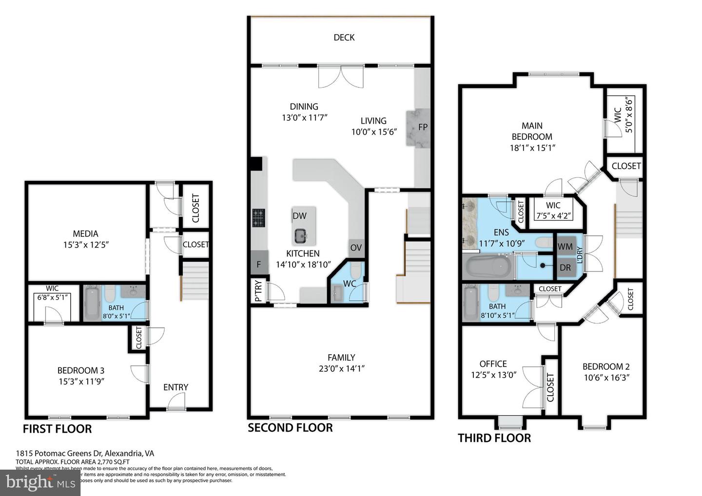 1815 POTOMAC GREENS DR, ALEXANDRIA, Virginia 22314, 4 Bedrooms Bedrooms, ,3 BathroomsBathrooms,Residential,For sale,1815 POTOMAC GREENS DR,VAAX2052000 MLS # VAAX2052000