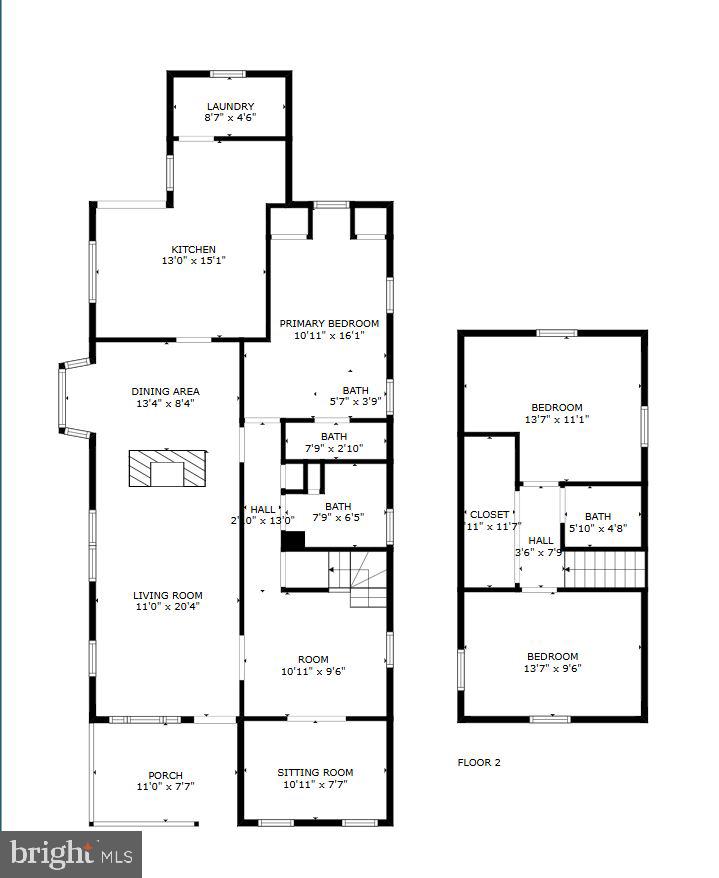118 7TH ST, COLONIAL BEACH, Virginia 22443, 3 Bedrooms Bedrooms, ,2 BathroomsBathrooms,Residential,For sale,118 7TH ST,VAWE2009822 MLS # VAWE2009822