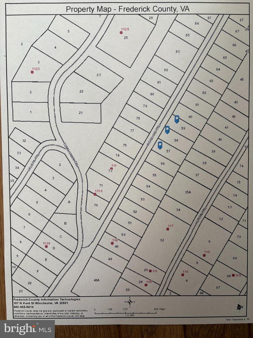 LOT 57, 58, 59 IROQUOIS TRL, WINCHESTER, Virginia 22602, ,Land,For sale,LOT 57, 58, 59 IROQUOIS TRL,VAFV2038324 MLS # VAFV2038324 LOT 57, 58, 59 IROQUOIS TRL, WINCHESTER, Virginia 22602, ,Land,For sale,LOT 57, 58, 59 IROQUOIS TRL,VAFV2038324 MLS # VAFV2038324