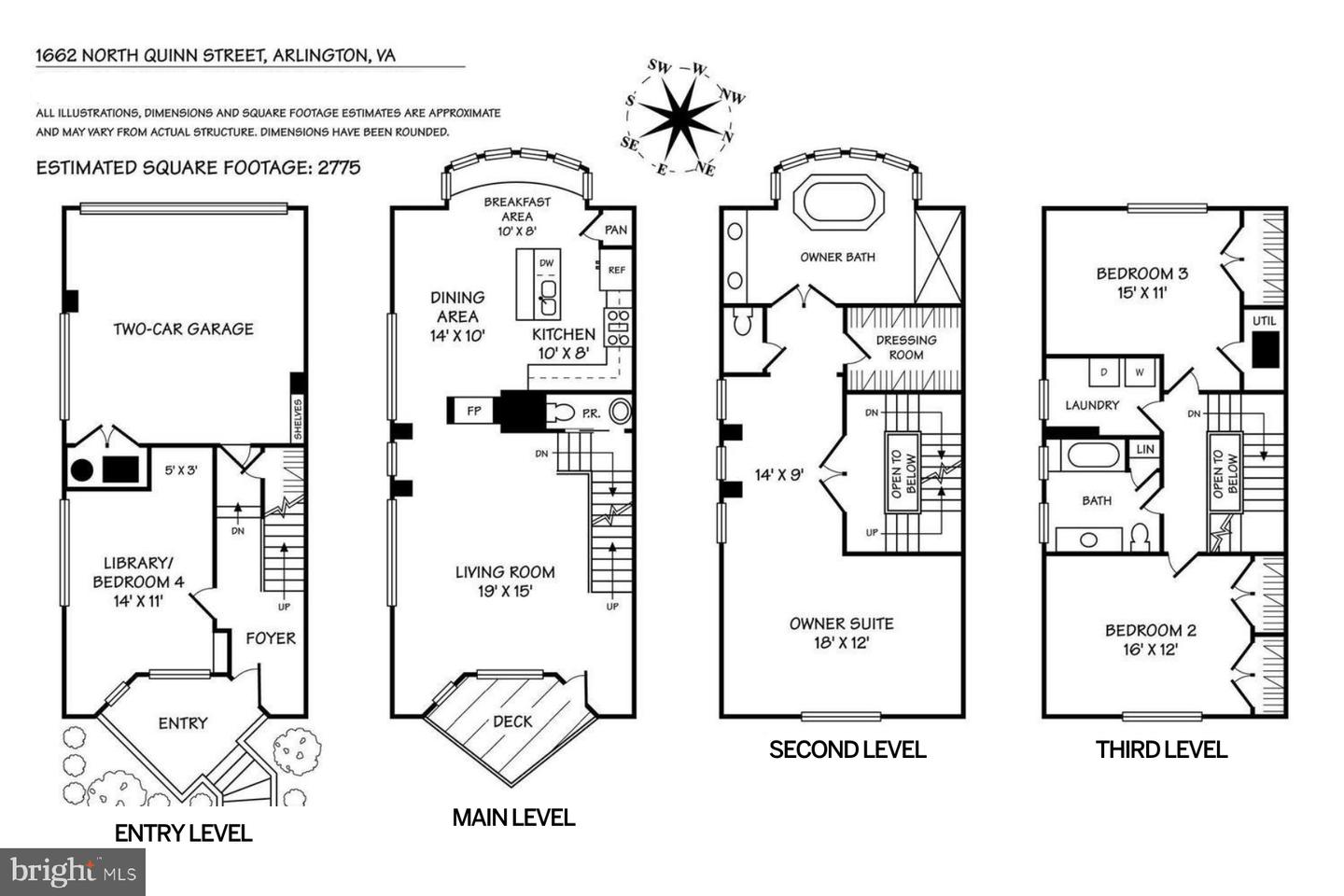 1662 N QUINN ST N, ARLINGTON, Virginia 22209, 4 Bedrooms Bedrooms, ,2 BathroomsBathrooms,Residential,For sale,1662 N QUINN ST N,VAAR2066464 MLS # VAAR2066464