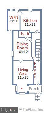 764 PARK RD NW, WASHINGTON, District Of Columbia 20010, 3 Bedrooms Bedrooms, ,2 BathroomsBathrooms,Residential,For sale,764 PARK RD NW,DCDC2234302 MLS # DCDC2234302