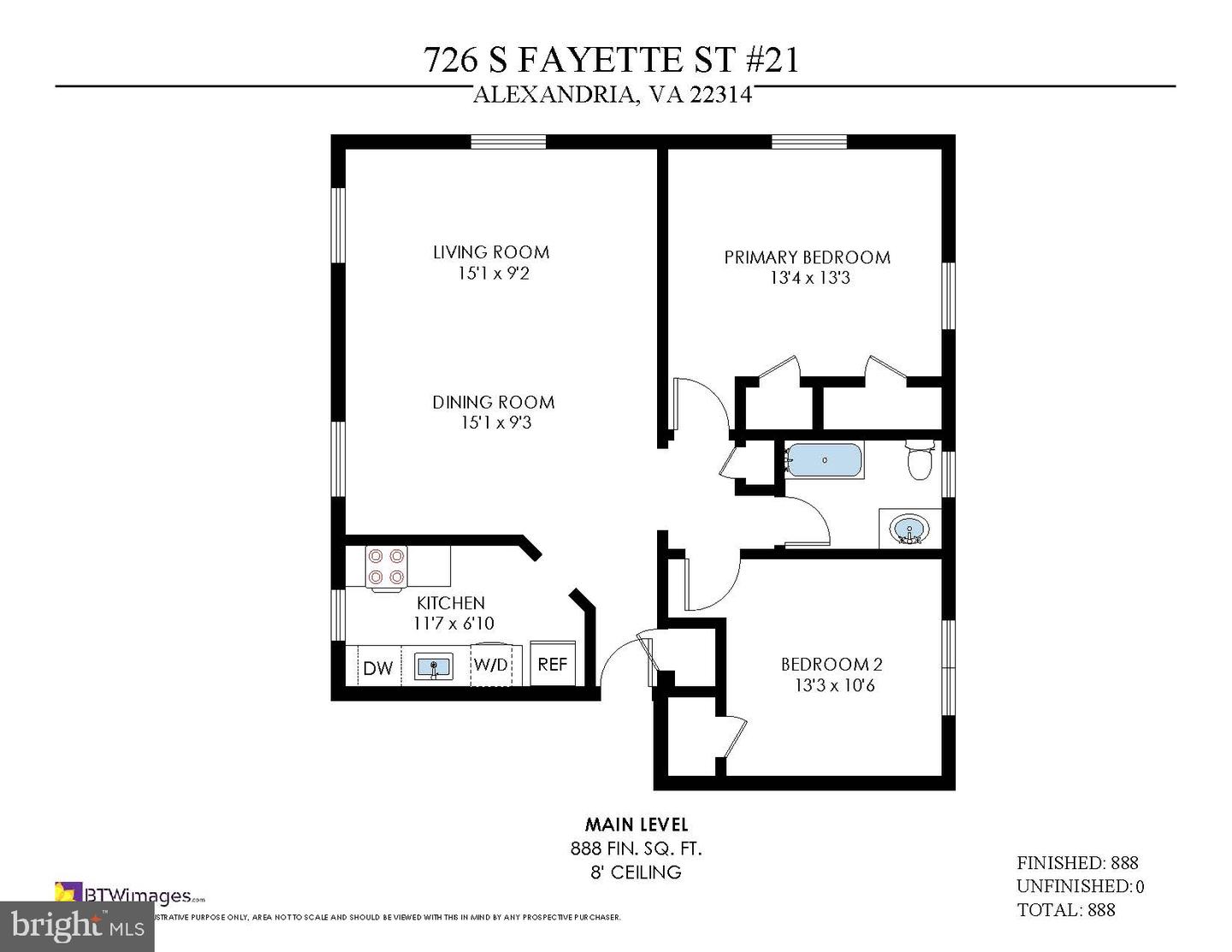 726 S FAYETTE ST #21, ALEXANDRIA, Virginia 22314, 2 Bedrooms Bedrooms, ,1 BathroomBathrooms,Residential,For sale,726 S FAYETTE ST #21,VAAX2051574 MLS # VAAX2051574