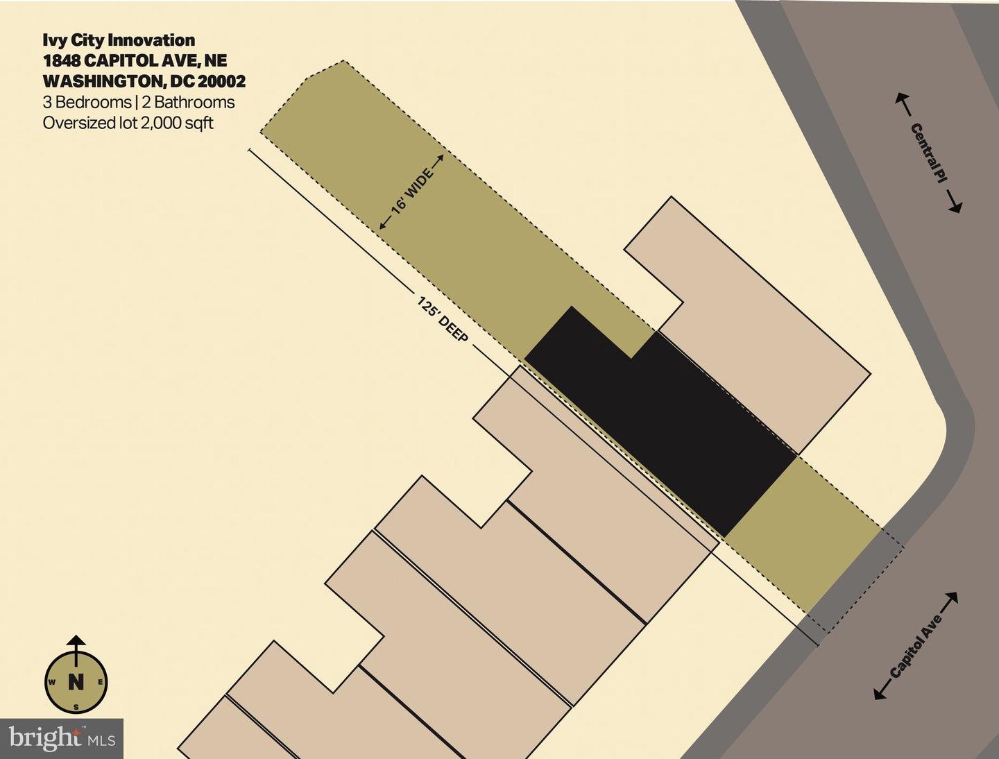 1848 CAPITOL AVE NE, WASHINGTON, District Of Columbia 20002, 3 Bedrooms Bedrooms, ,2 BathroomsBathrooms,Residential,For sale,1848 CAPITOL AVE NE,DCDC2234288 MLS # DCDC2234288