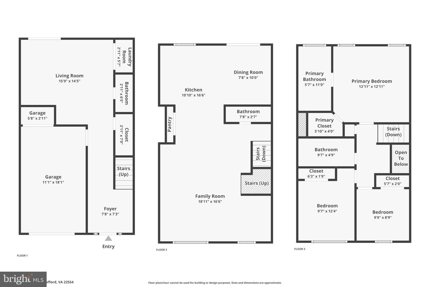 205 TRADEWINDS TER, STAFFORD, Virginia 22554, 3 Bedrooms Bedrooms, 7 Rooms Rooms,2 BathroomsBathrooms,Residential,For sale,205 TRADEWINDS TER,VAST2044642 MLS # VAST2044642