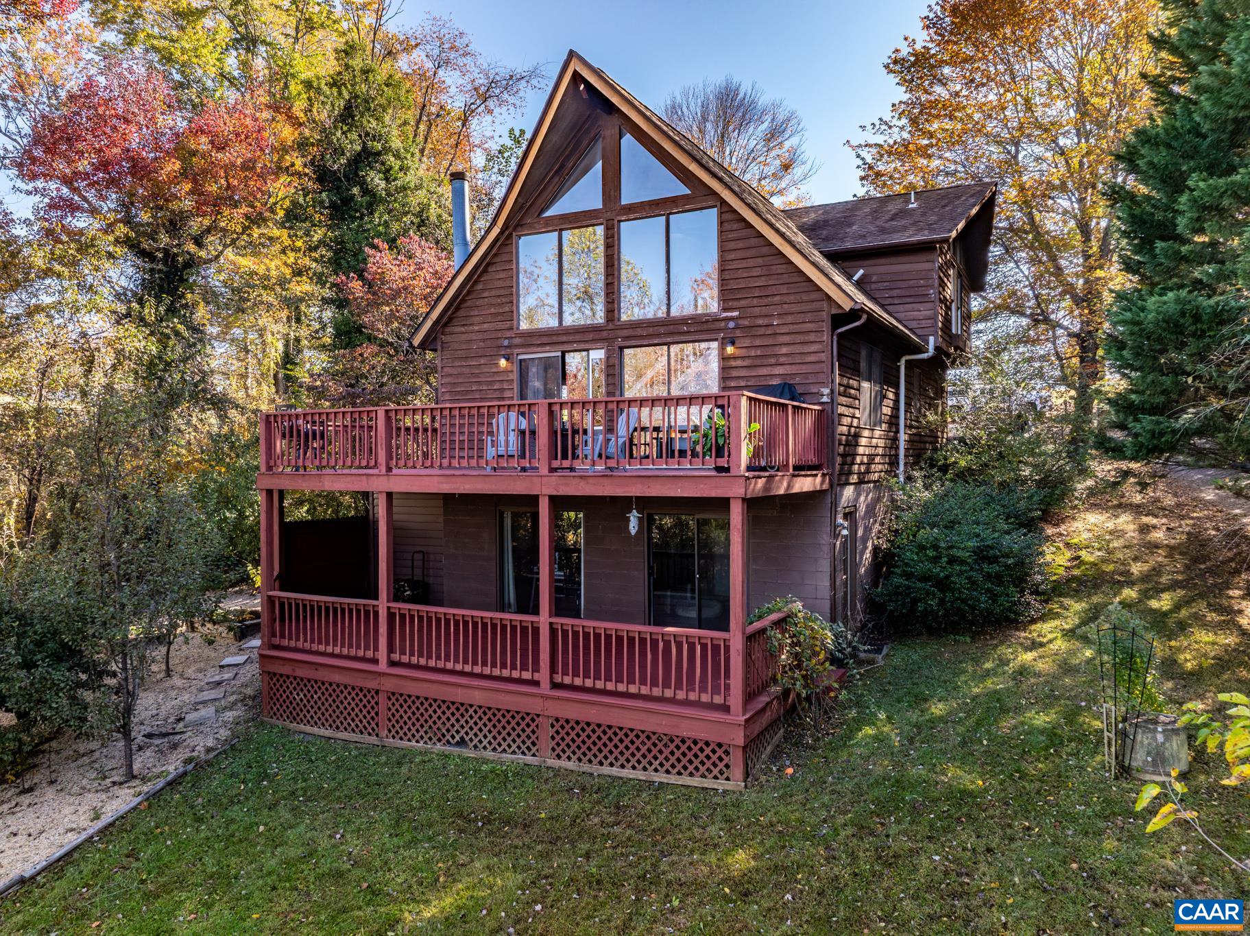 107 PINE BLUFF RD, RUCKERSVILLE, Virginia 22968, 3 Bedrooms Bedrooms, ,2 BathroomsBathrooms,Residential,Lakefront A-Frame,107 PINE BLUFF RD,671886 MLS # 671886