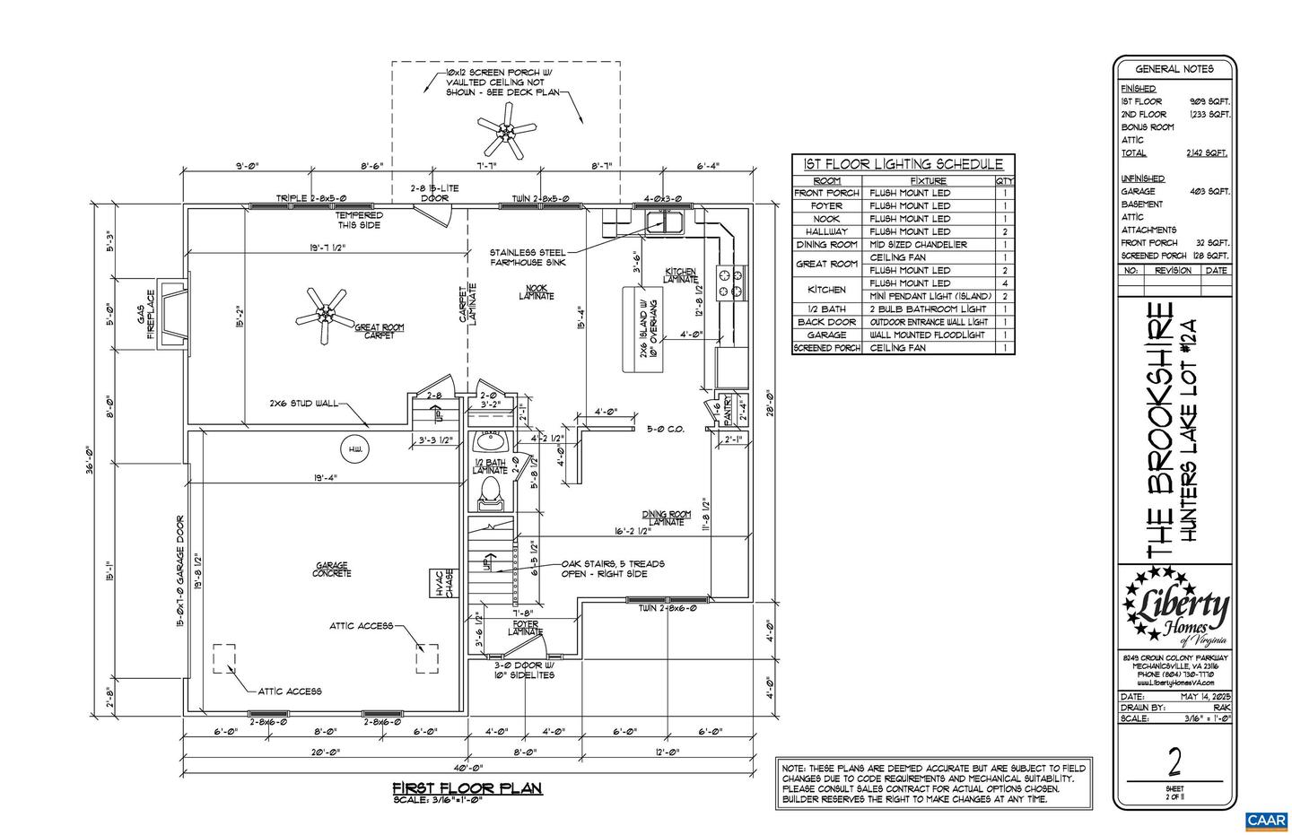 0 LAKE RD #HL12A, TROY, Virginia 22974, 4 Bedrooms Bedrooms, ,2 BathroomsBathrooms,Residential,For sale,0 LAKE RD #HL12A,671929 MLS # 671929