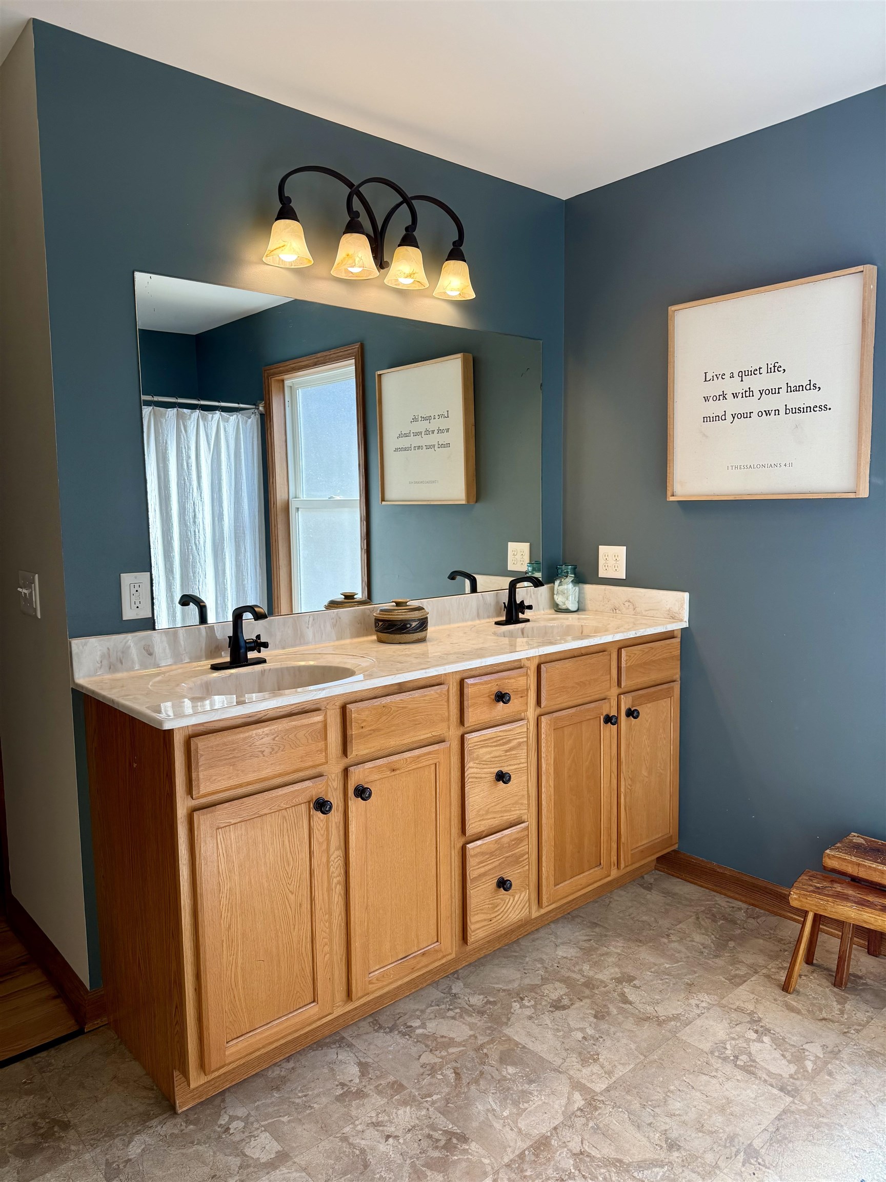 Closet with Pocket Doors