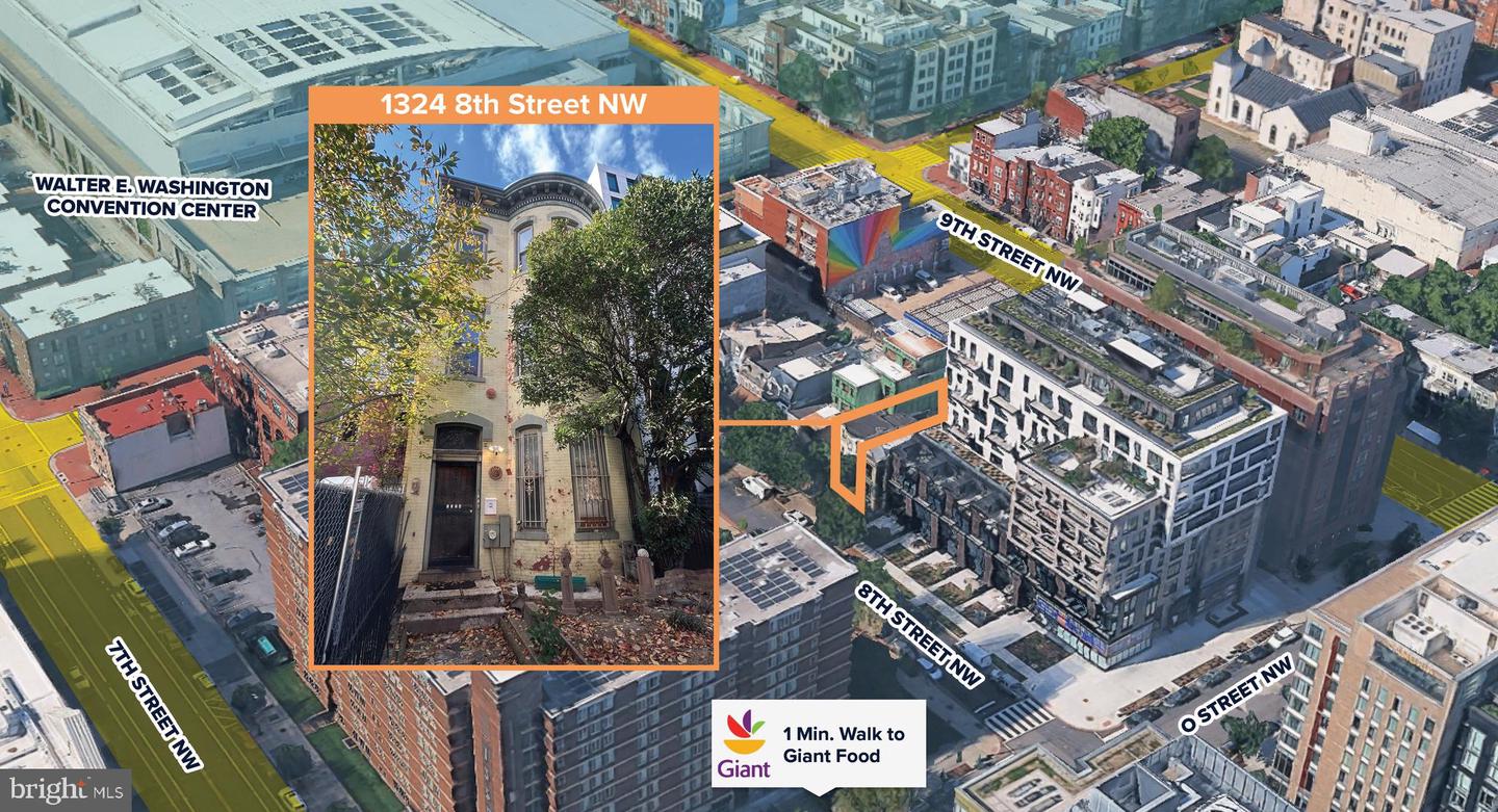 1324 8TH ST NW, WASHINGTON, District Of Columbia 20001, ,Land,For sale,1324 8TH ST NW,DCDC2239028 MLS # DCDC2239028