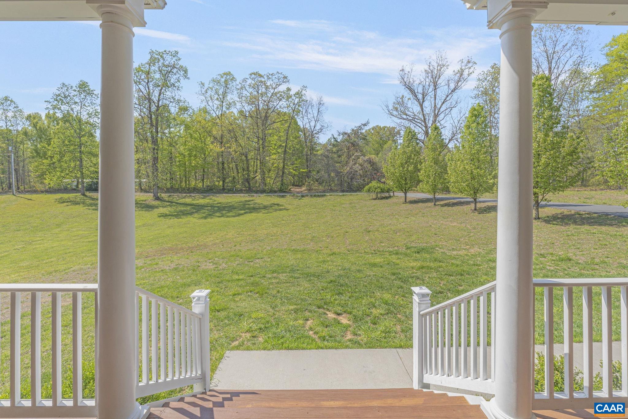Front porch view! Front porch view!
