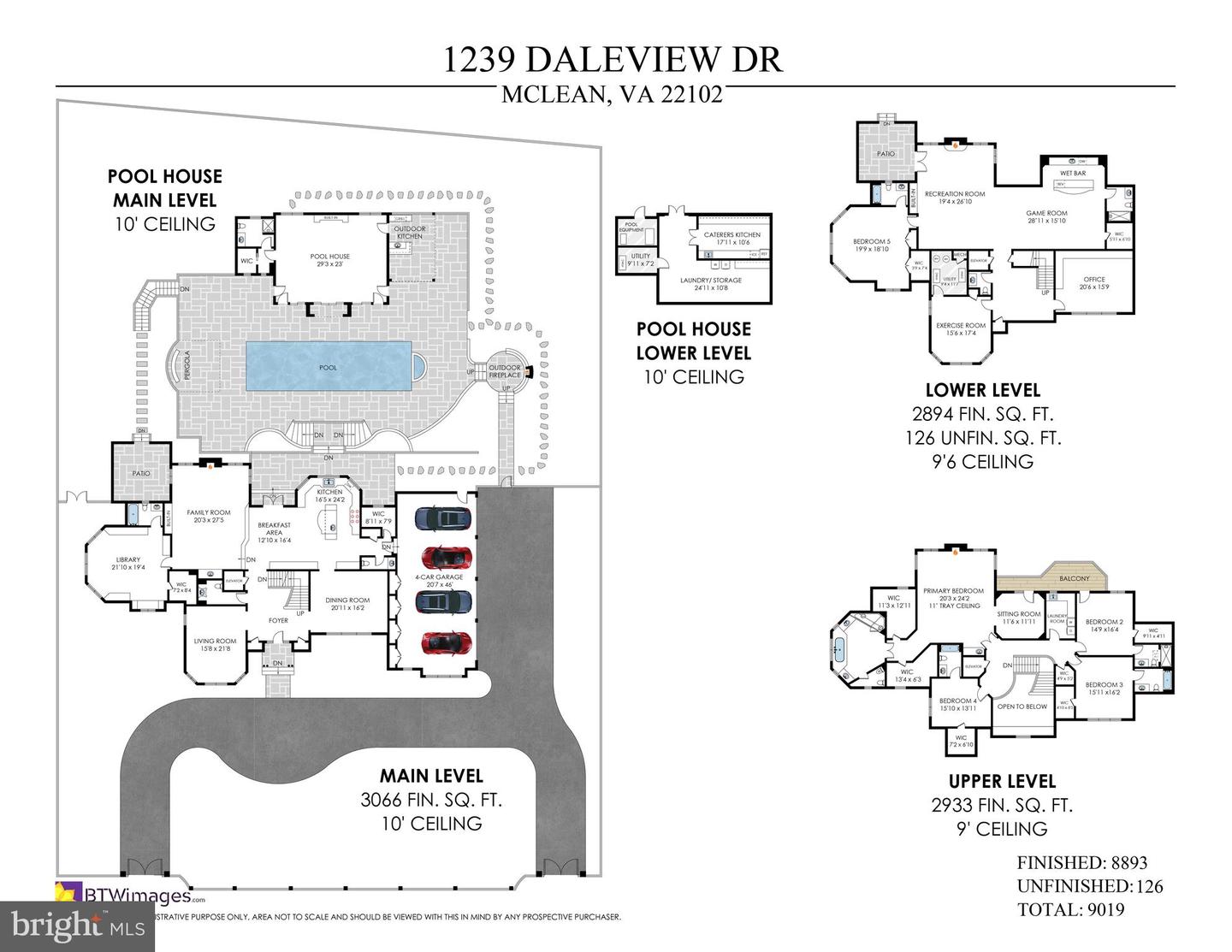 1239 DALEVIEW DR, MCLEAN, Virginia 22102, 5 Bedrooms Bedrooms, ,6 BathroomsBathrooms,Residential,For sale,1239 DALEVIEW DR,VAFX2283404 MLS # VAFX2283404