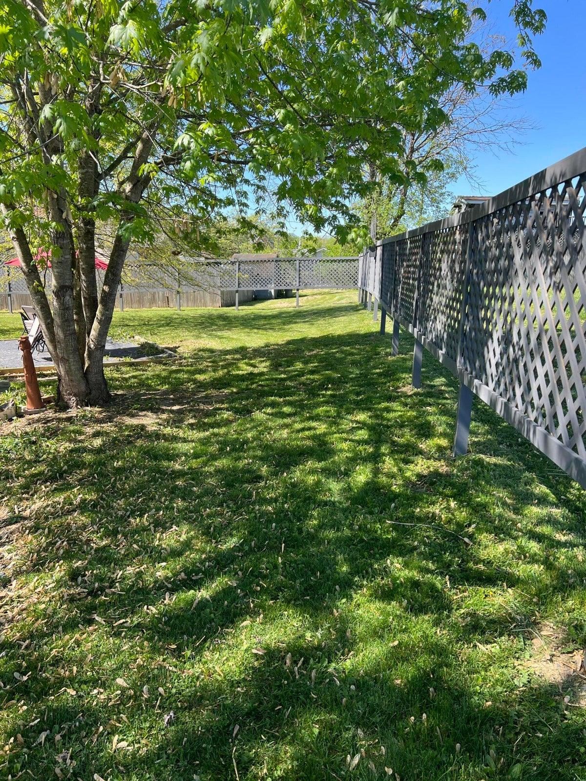 Privacy fence. Privacy fence.