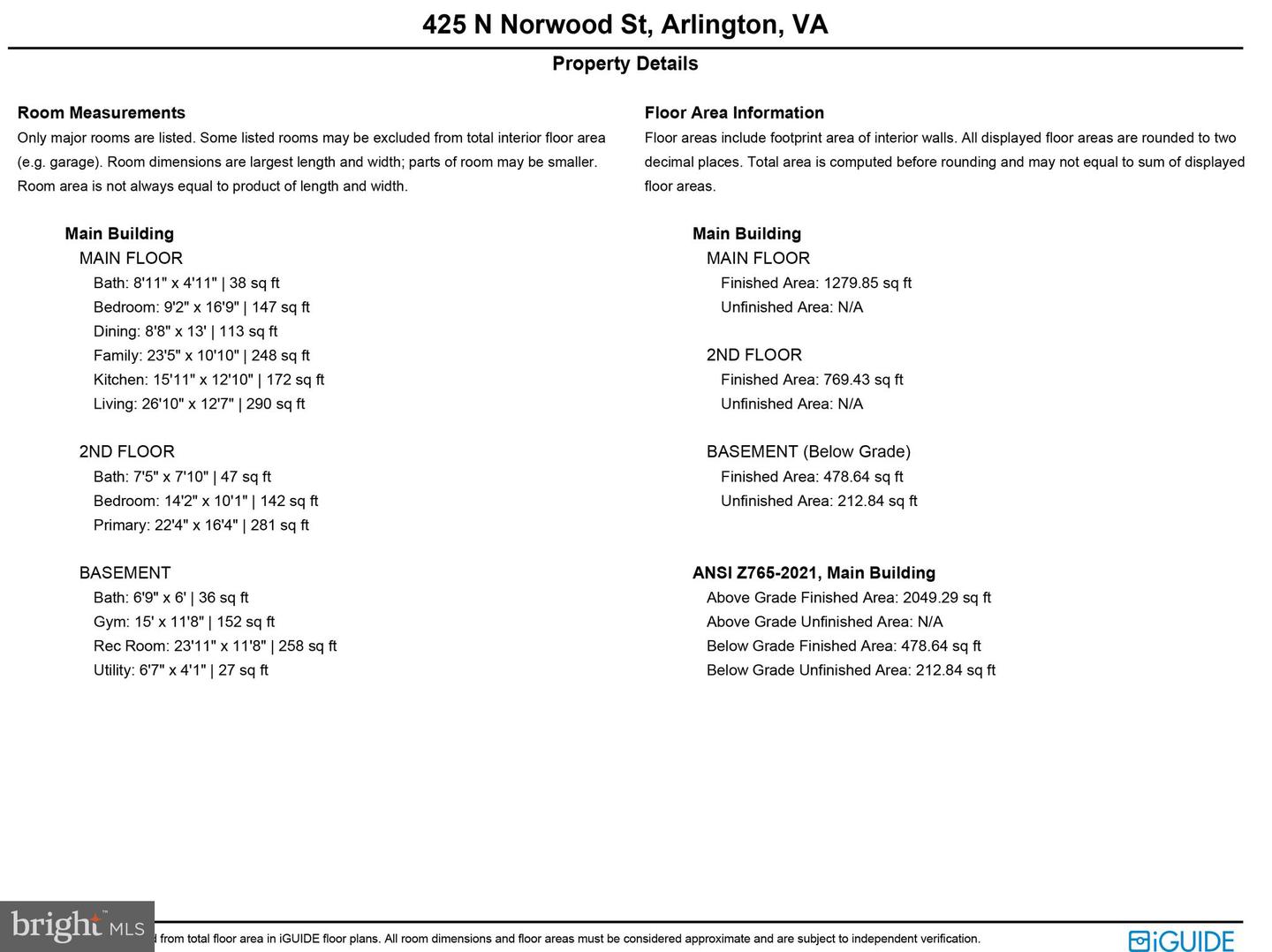 425 N NORWOOD ST, ARLINGTON, Virginia 22203, 3 Bedrooms Bedrooms, ,3 BathroomsBathrooms,Residential,For sale,425 N NORWOOD ST,VAAR2066876 MLS # VAAR2066876