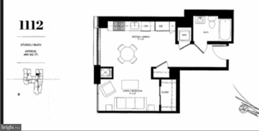 45 SUTTON SQ SW #1112, WASHINGTON, District Of Columbia 20024, 1 Room Rooms,1 BathroomBathrooms,Residential,For sale,45 SUTTON SQ SW #1112,DCDC2240148 MLS # DCDC2240148