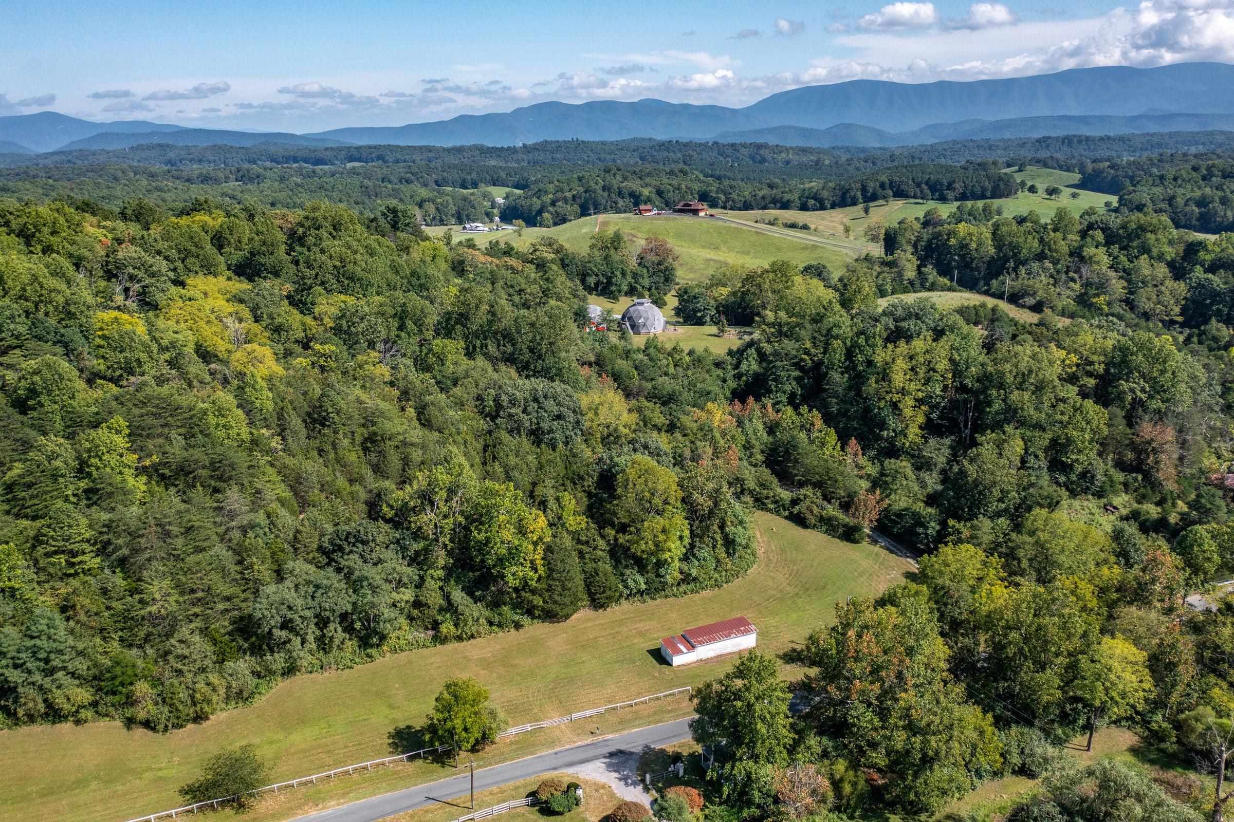 Accessible pasture with utility barn.