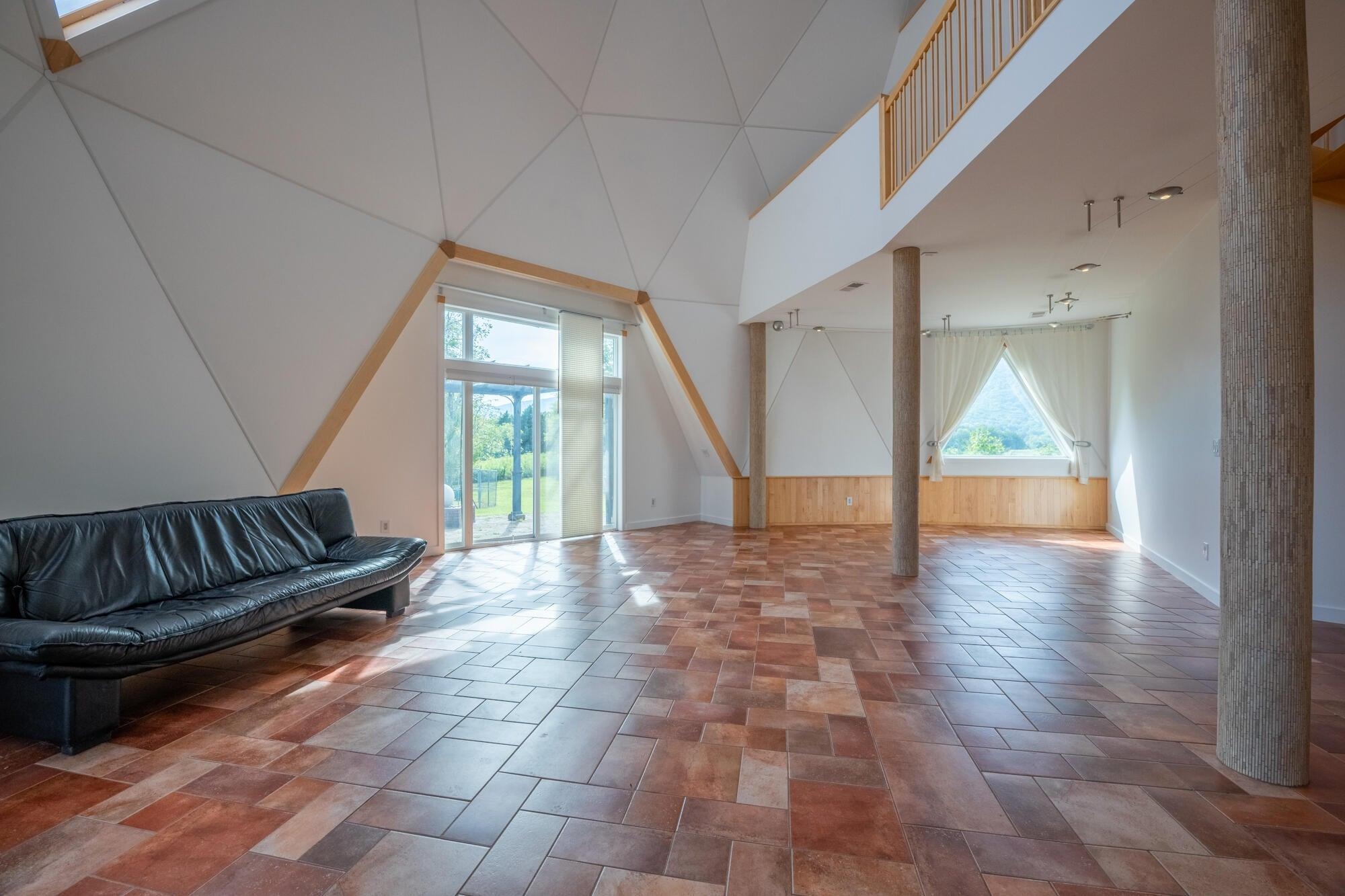 Door opens to the rear patio.