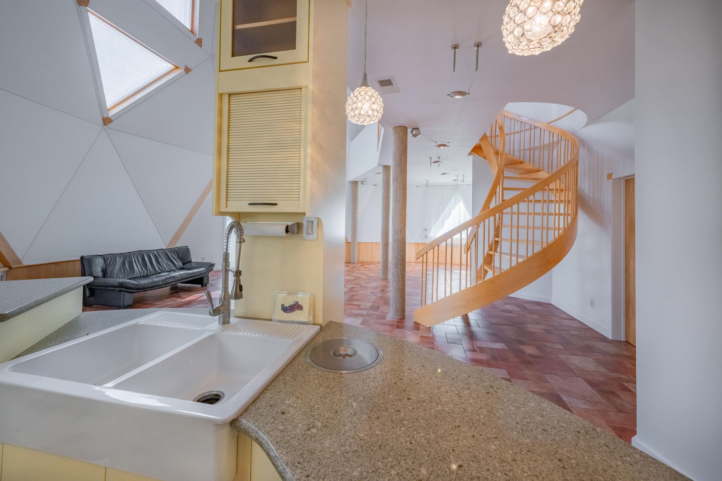 View from the kitchen sink!