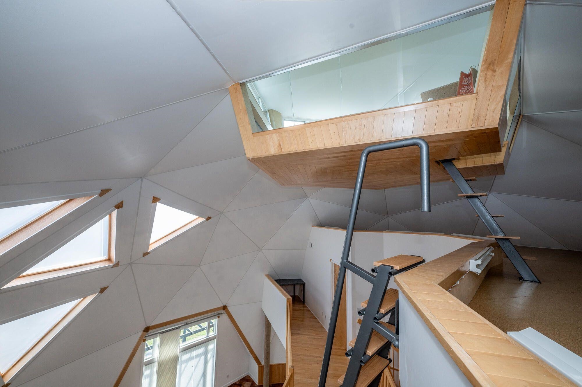 View from 3rd fl. loft and cupola above