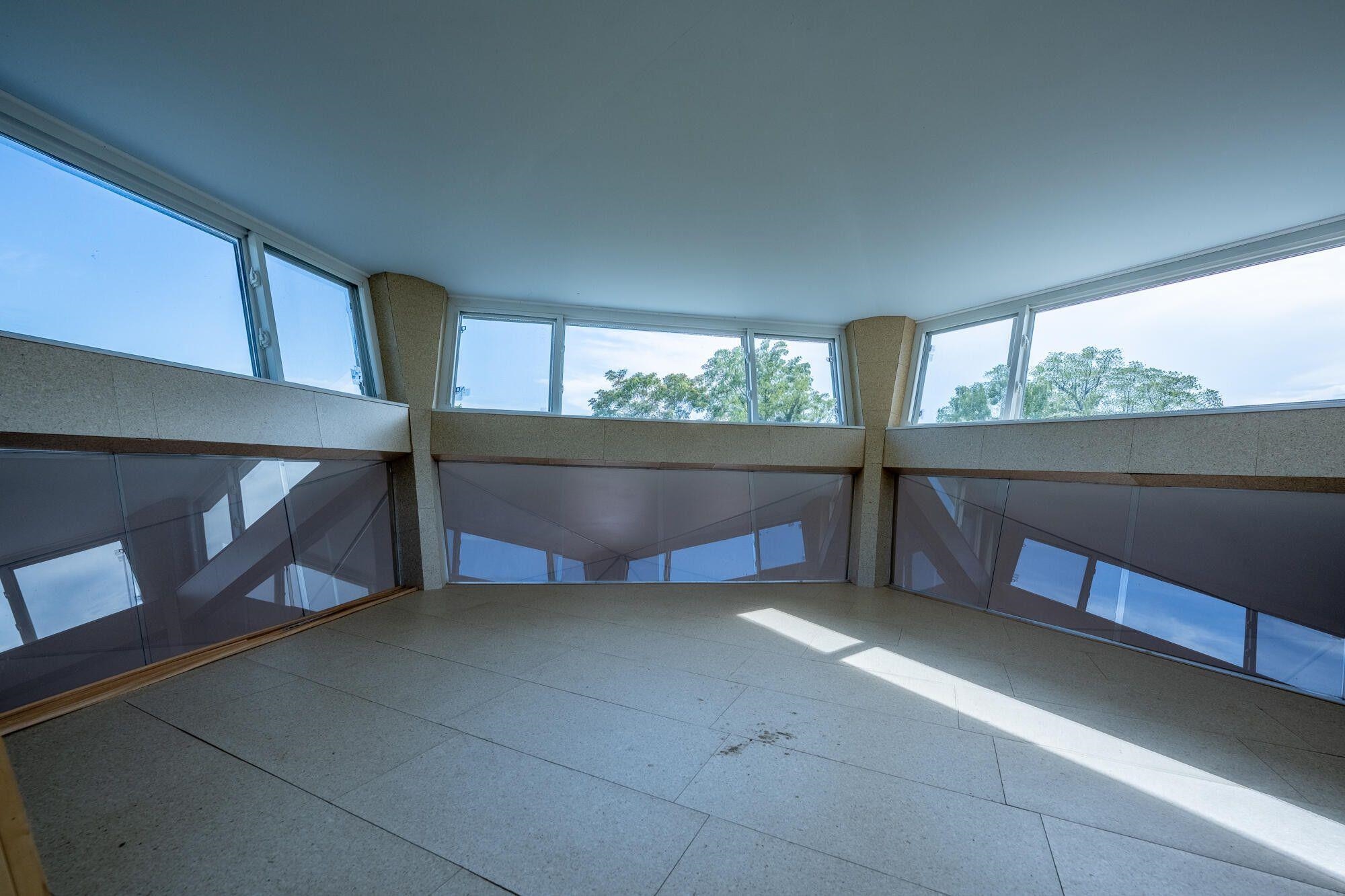 Cupola offers 360° views!