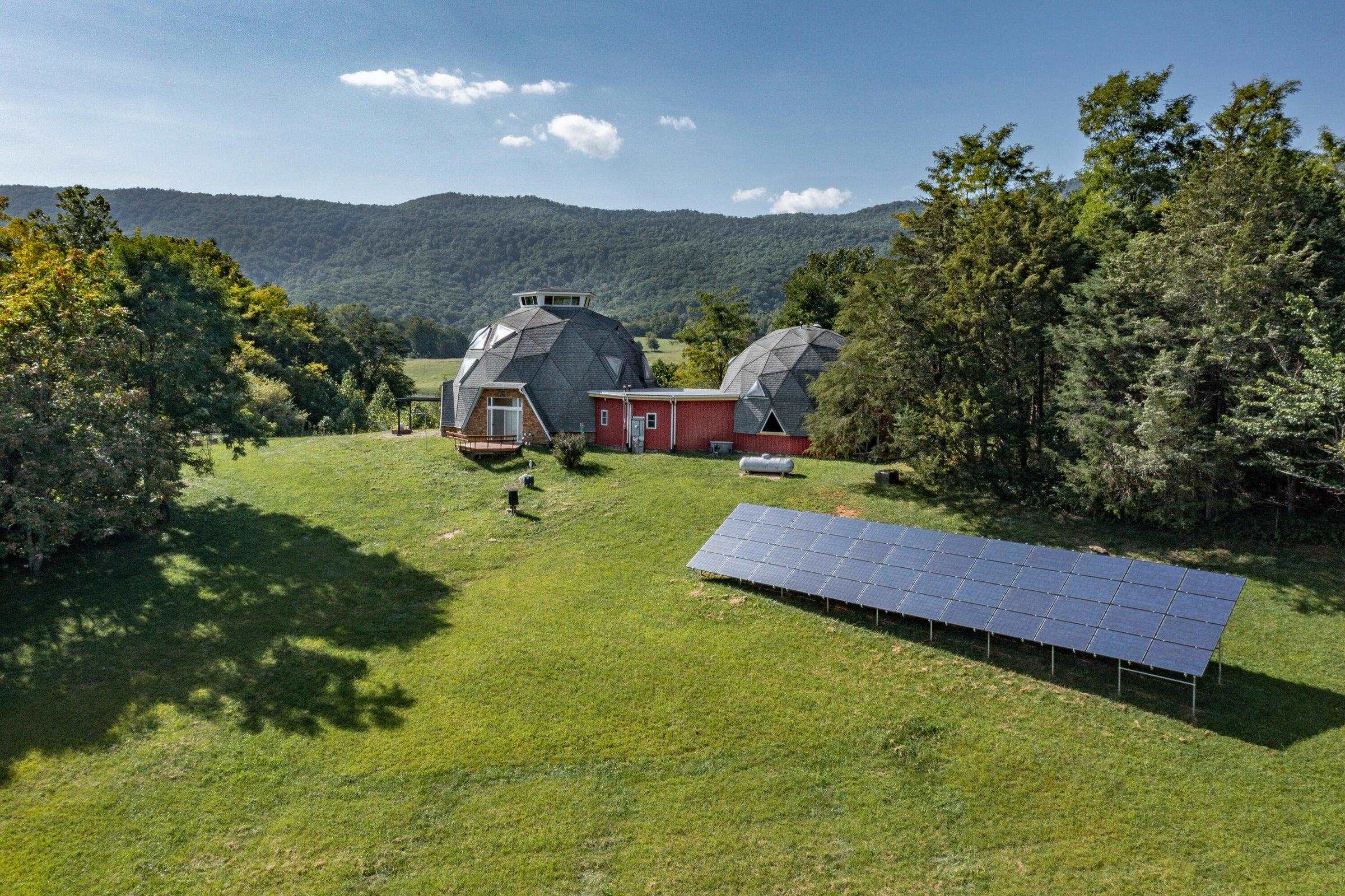 4745 Plank Rd features solar panels, which reduce the cost of electric power use.