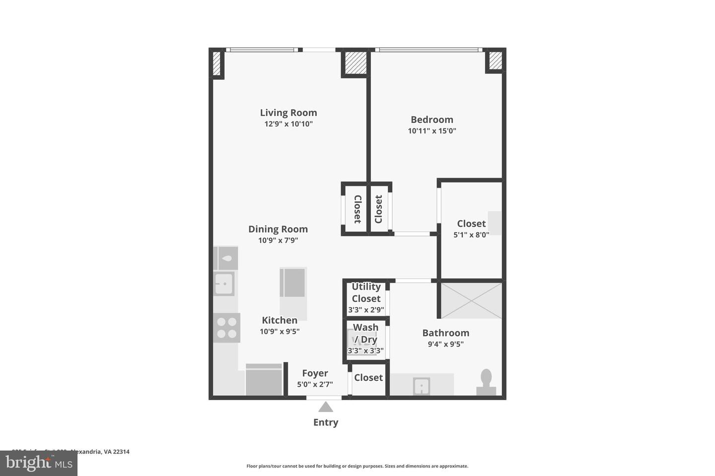 925 N FAIRFAX ST #908, ALEXANDRIA, Virginia 22314, 1 Bedroom Bedrooms, ,1 BathroomBathrooms,Residential,For sale,925 N FAIRFAX ST #908,VAAX2052432 MLS # VAAX2052432