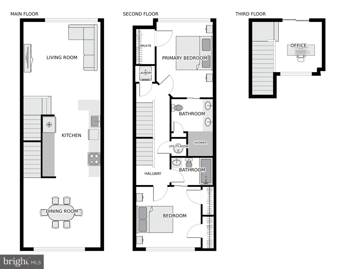 774 GIRARD ST NW #2W, WASHINGTON, District Of Columbia 20001, 2 Bedrooms Bedrooms, ,2 BathroomsBathrooms,Residential,For sale,774 GIRARD ST NW #2W,DCDC2240356 MLS # DCDC2240356