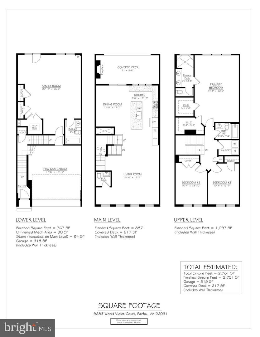 9283 WOOD VIOLET CT, FAIRFAX, Virginia 22031, 3 Bedrooms Bedrooms, ,3 BathroomsBathrooms,Residential,For sale,9283 WOOD VIOLET CT,VAFX2282134 MLS # VAFX2282134