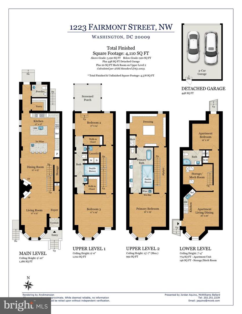 1223 FAIRMONT ST NW, WASHINGTON, District Of Columbia 20009, 4 Bedrooms Bedrooms, ,3 BathroomsBathrooms,Residential,For sale,1223 FAIRMONT ST NW,DCDC2240602 MLS # DCDC2240602